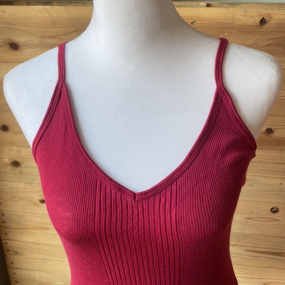 Vintage Abercrombie & Fitch spaghetti strap tank top circa 1990’s.